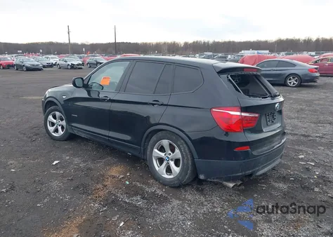 2011 BMW X3 xDrive28I из США, поврежденный, VIN 5UXWX5C59BL700755